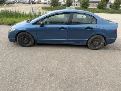 2010 Honda Civic Sdn DX-G Clean Title Brand New Safety 174km