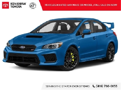 2019 Subaru WRX STI Sport-tech w/Lip
