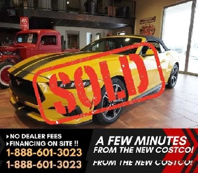 2024 Ford Mustang EcoBoost Premium Convertible with VERY LOW KMS