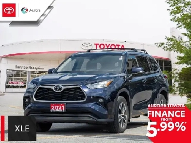 2021 Toyota Highlander XLE 3.5L Toyota Reliability - 8 Passen...