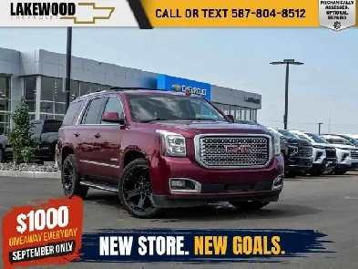 2017 GMC Yukon Denali AWD 6.2L 7 Passenger | Power Sunroof