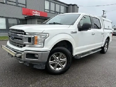 2018 Ford F-150 XLT 4X4 5.0L V8-CREW CAB-ARE CAP-BACK UP CAMER