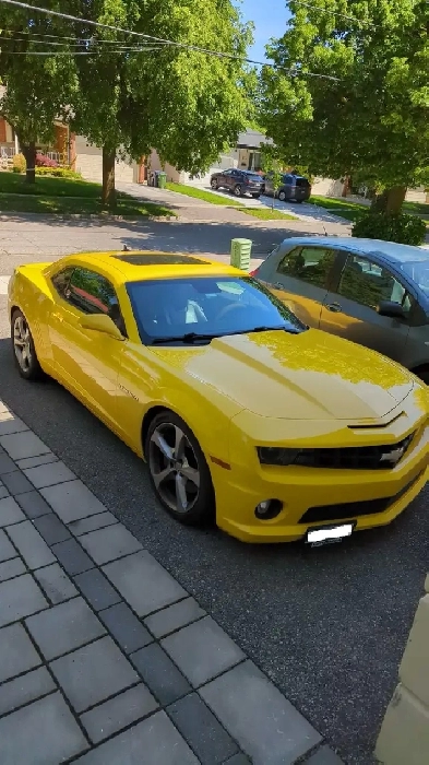 2010 Chevy Camaro SS V8 Engine Yellow 85000km