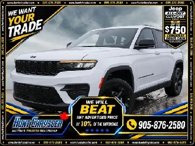 2025 Jeep Grand Cherokee ALTITUDE | SUN | TOW | LTHR | 20S | 4X4