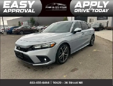 2022 Honda Civic Touring | Loaded, Back Cam, Nav, Sunroof