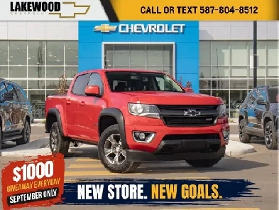 2018 Chevrolet Colorado 4WD Z71 3.6L | Heated Leather Bucket