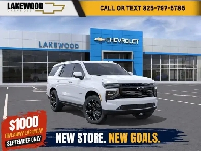 2026 Chevrolet Tahoe High Country