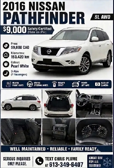 2016 Nissan Pathfinder SV