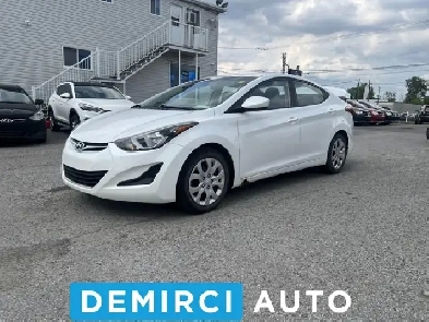 2015 Hyundai Elantra GLJAMAIS ACCIDENTEE SAAQ CERTIFIEESIE