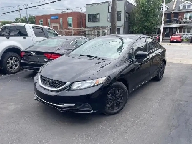 2015 Honda Civic LX HEATED SEATS, SAFETY, 1Y WARRANTY ENG & TRA