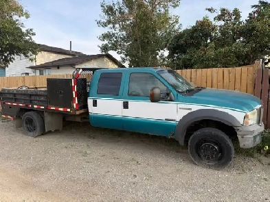2005 Ford F550 Flatdeck Bulletproofed