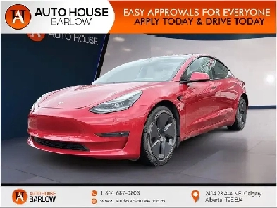 2021 Tesla Model 3 Standard Range Plus LEATHER SEATS AUTOPILOT P