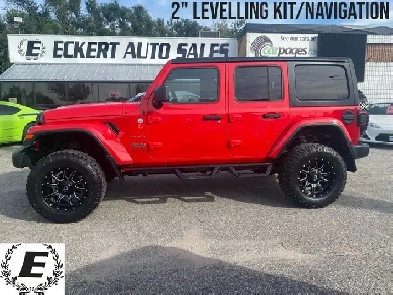 2020 Jeep Wrangler Unlimited Sahara with 2 LEVELLING KIT/NAVIGAT