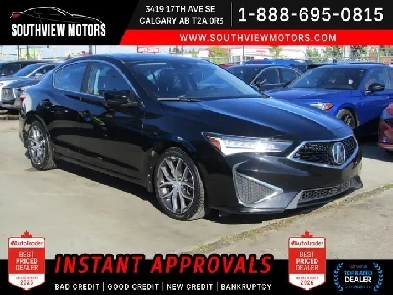 2019 Acura ILX Premium Sedan | Lane Departure | B.S.A | Leather