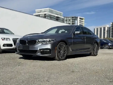 2018 BMW 5-Series 530i xDrive. LOCAL BC VEHICLE. M SPORT PACKAGE