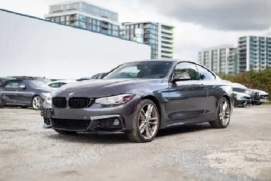 2019 BMW 4-Series 440i xDrive. LOCAL BC VEHICLE. LOW KILOMETRES.