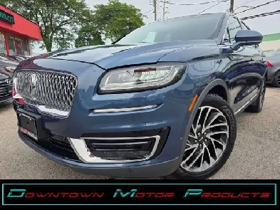 2019 Lincoln Nautilus Reserve AWD Nav / Sunroof / LTH / Rear Ca