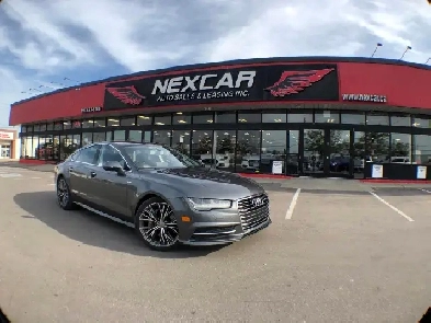2018 Audi A7 PROGRESSIV AWD LEATHER SUNROOF NAV B/SPOT L/ASSIST