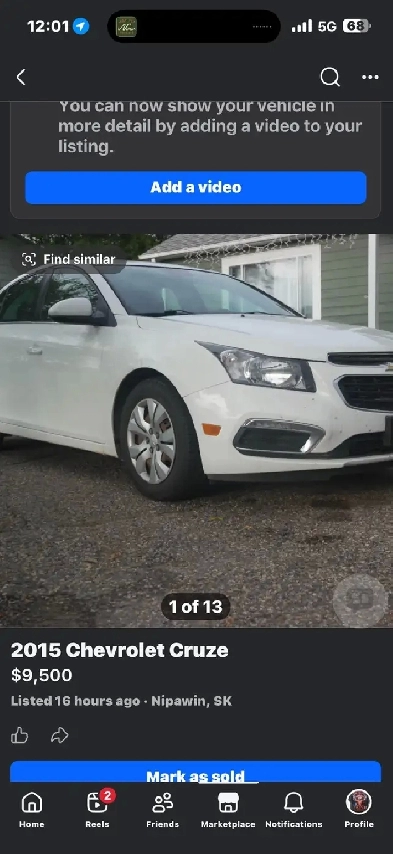 2015 Chevrolet cruse LT 1.4 turbo