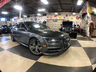 2018 Audi A7 PROGRESSIV AWD LEATHER SUNROOF NAV B/SPOT L/ASSIST