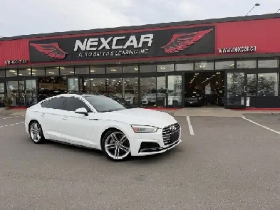2019 Audi A5 PROGRESSIV S-LINE AWD LEATHER PAN/ROOF NAVI CAMERA