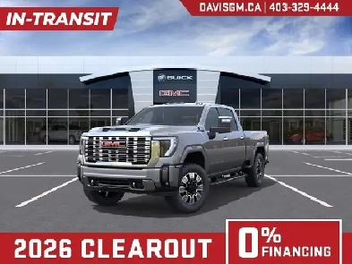 2026 GMC Sierra 3500HD Denali 4WD Crew Cab Standard Box Denali
