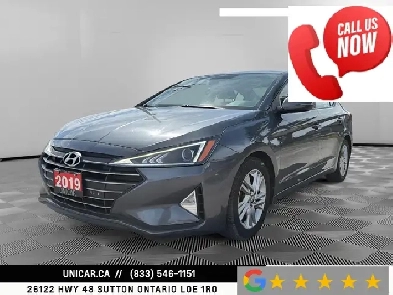 2019 Hyundai Elantra Preferred No Accidents Backup Cam Blind Spo