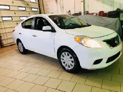GARANTIE/NISSAN VERSA SV/ 76,000 KM/ TRÈS ÉCONOMIQUE/TRÈS PROPRE