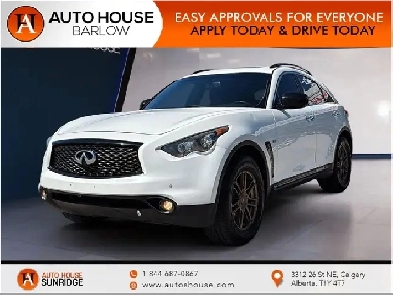 2017 Infiniti QX70 S AWD LEATHER SEATS NAVIGATION SUNROOF BACKUP