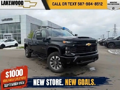 2025 Chevrolet Silverado 2500HD Custom 6.6L Duramax | 20in
