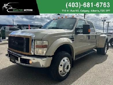 2008 Ford Super Duty F-450 DRW 4X4 DUALLY Crew Cab 172'LARIAT 6.