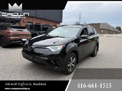 2018 Toyota RAV4 AWD LE, ONE OWNER