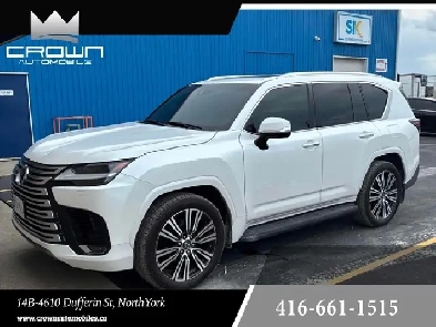 2022 Lexus LX LX 600 Auto, LUXURY PACKAGE, NO ACCIDENT