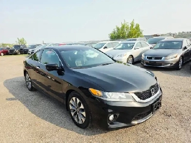 2013 Honda Accord Cpe Manual EXL Leather Sunroof Navigation Back