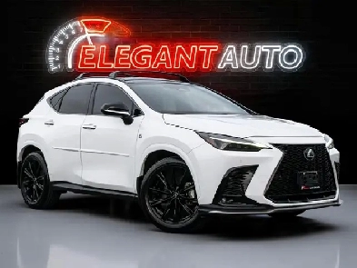 2022 Lexus NX F-SPORT|RED INT|HUD|B.SPOT|BACKUP|ROOF||IMACULATE