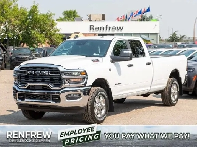 2027 Ram 3500 Big Horn Crew Cab 4x4, 8' Box