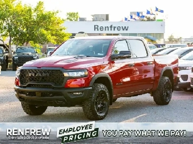 2026 Ram 1500 Rebel Crew Cab 4x4