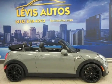 MINI COOPER 2020 CONVERTIBLE AUTOMATIQUE CUIR NOIR CHAUFFANT CAM