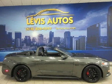 FORD MUSTANG GT 2017 GT PREMIUM V-8 5.0 LITRES COYOTE 435 HP GPS