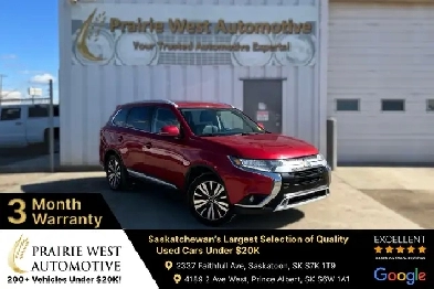 2019 Mitsubishi Outlander ES AWC AWD 7 Passenger | Sunroof | Hea