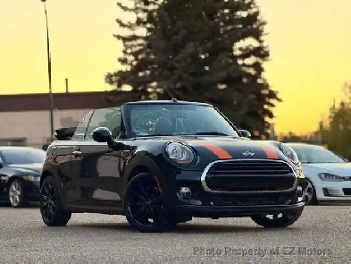 2018 MINI Convertible LOWEST KMS! ONE OWNER! 15709 KMS!