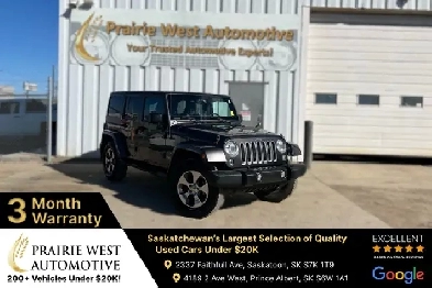2017 Jeep WRANGLER UNLIMITED Sahara 4WD | Command Start | Revers