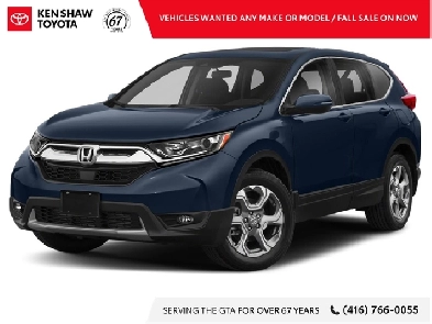 2018 Honda CR-V EX SUNROOF / PUSH BUTTON START / POWER DRIVER...