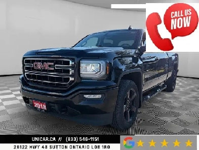 2018 GMC Sierra 1500 SLE / 5.3L V8 / 4WD / Crew Cab / 6.5’ Box B