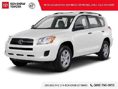2011 Toyota RAV4 AS IS SPECIAL / NOT SOLD CERTIFED