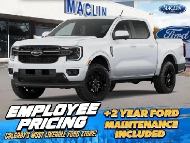 2026 Ford Ranger LARIAT | 500A: BLACK APPEARANCE | CONVENIENCE
