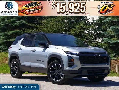 2027 Chevrolet Equinox AWD RS- Sun Conv/Tech Pkg - Pano Sunroof
