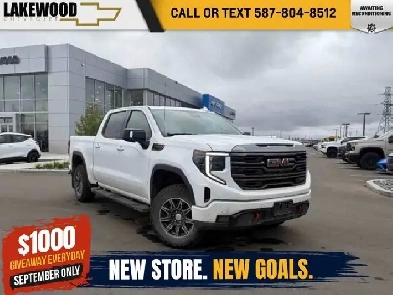 2024 GMC Sierra 1500 AT4 6.2L | Power Sunroof