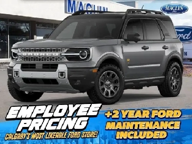 2026 Ford Bronco Sport Badlands | 400A: TECH PACKAGE |