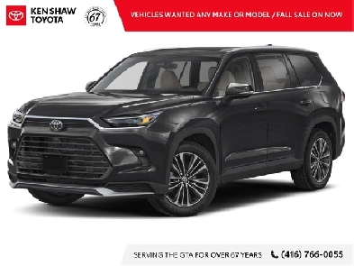 2025 Toyota Grand Highlander Hybrid Platinum MAX IN STOCK AND...